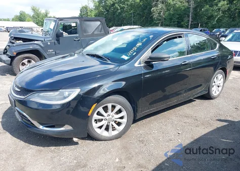 2015 Chrysler 200 C from USA, damaged, VIN 1C3CCCCB4FN508510